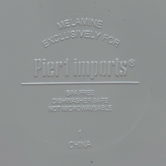 Pier 1 Imports Halloween Holiday Dog Design 9 Inch Plate Trick or Treat - Picture 3 of 6